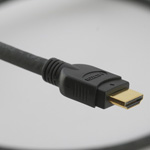 15 foot HDMI cable, BJC Series-FE bonded pair HDMI cable, available in black (shown) or white