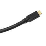 25 foot HDMI cable, Tartan 22 AWG, available in black or white