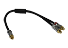 RCA male to 2 Female Y cable